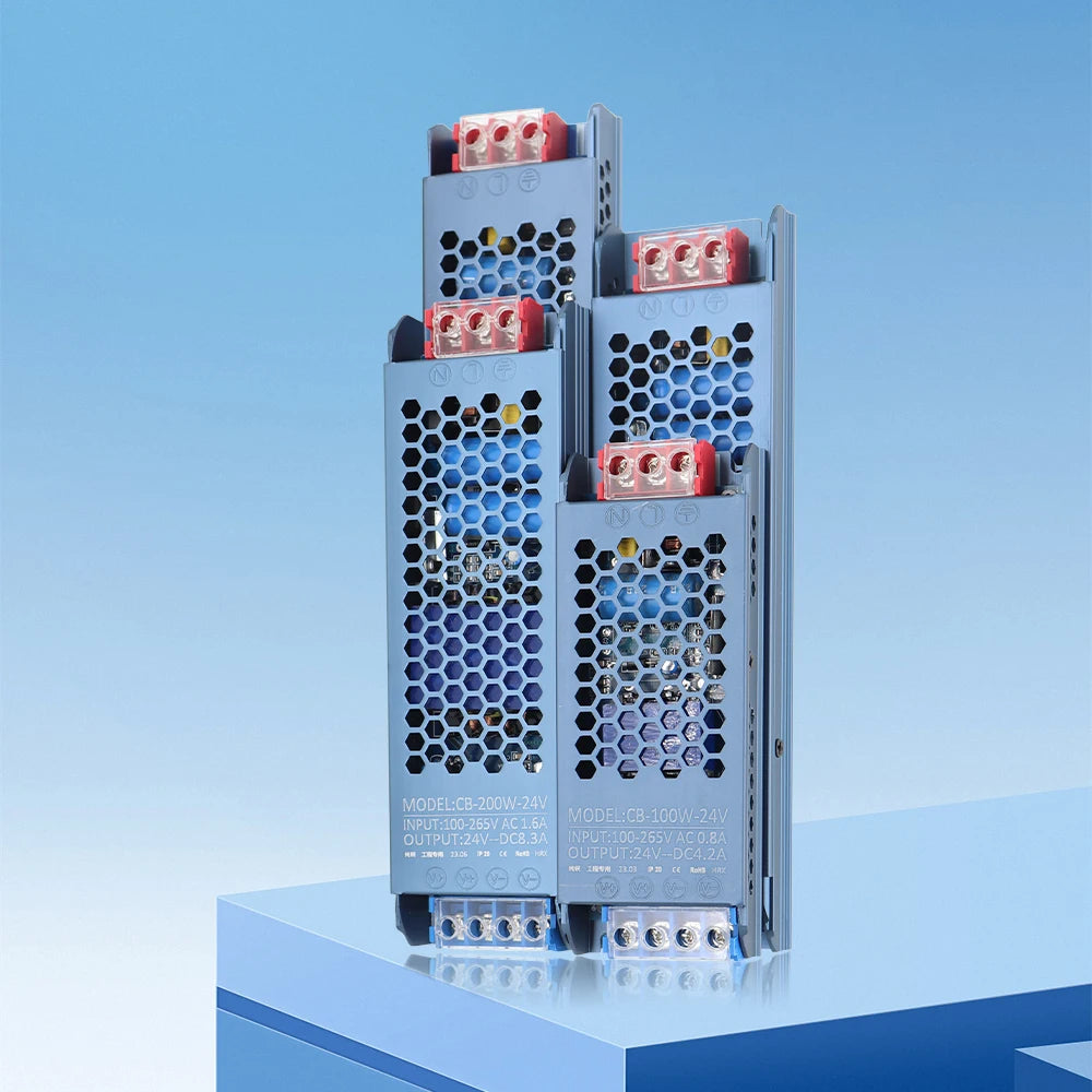 Ultra-Thin LED Power Supply Transformer – DC Voltage Converter for LED Strips