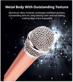 Mini Stereo Microphone – 3.5mm Handheld Mic for Phone Laptop Karaoke