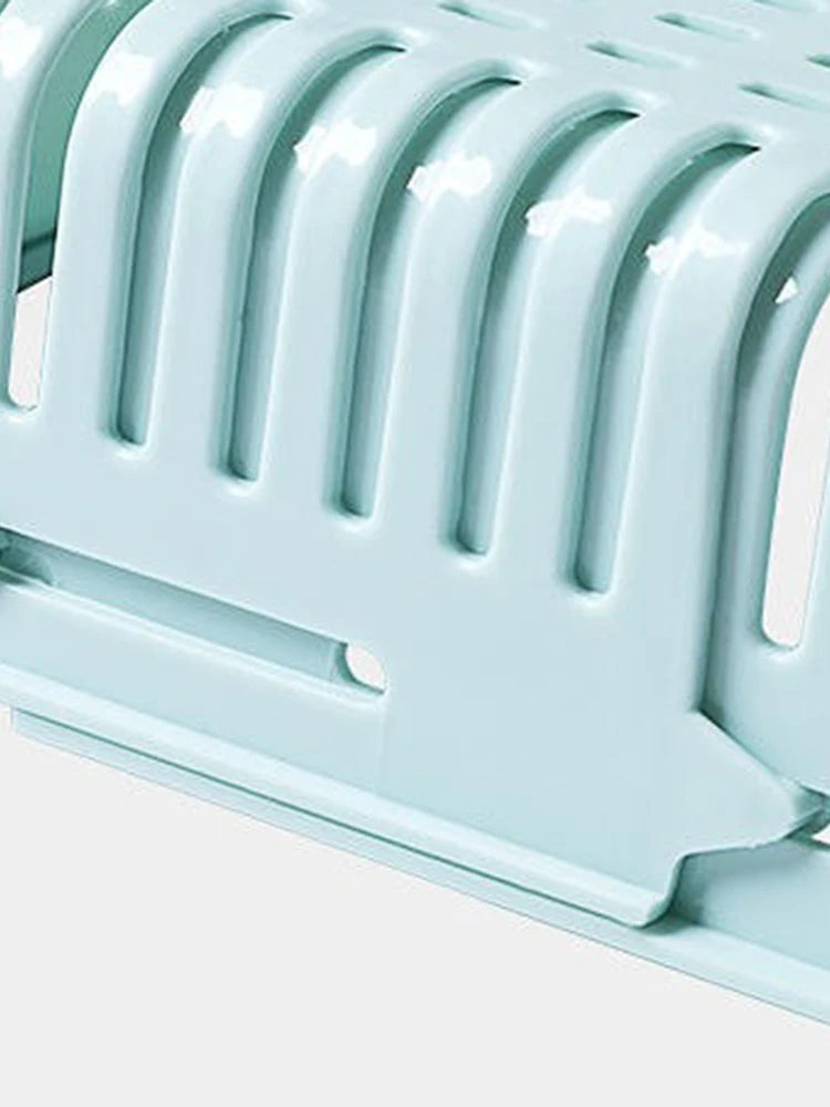 Retractable Refrigerator Storage Basket – Adjustable Kitchen Drawer for Organization
