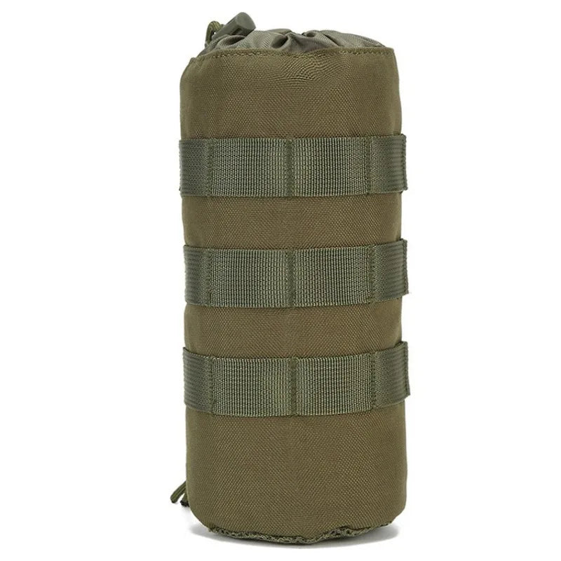 Tactical Hydration Carrier – Adjustable Nylon Water Bottle Pouch for Hiking