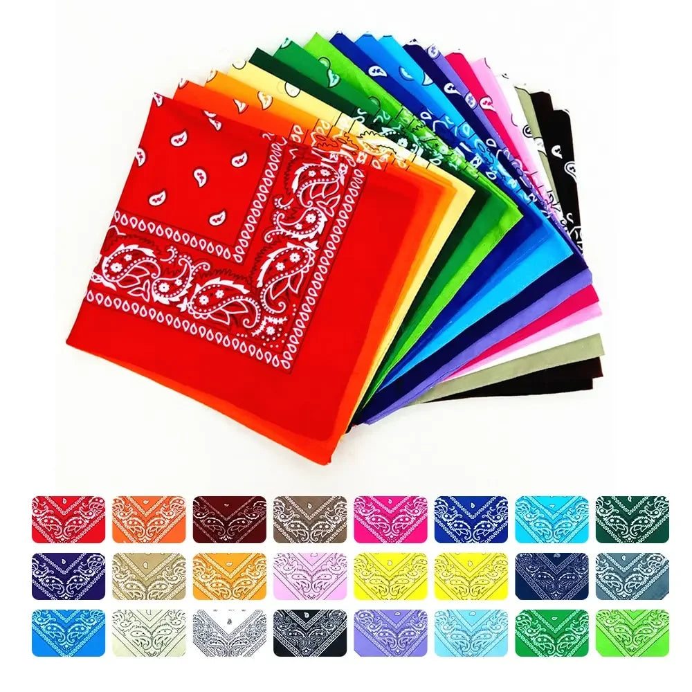 Bohemian Paisley Bandana – Multi-Use Headband for Outdoor Sports