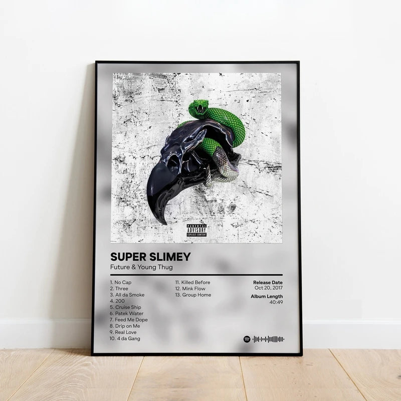 Nordic Hip Hop Poster – Aesthetic Music Canvas Wall Art for Home Decor