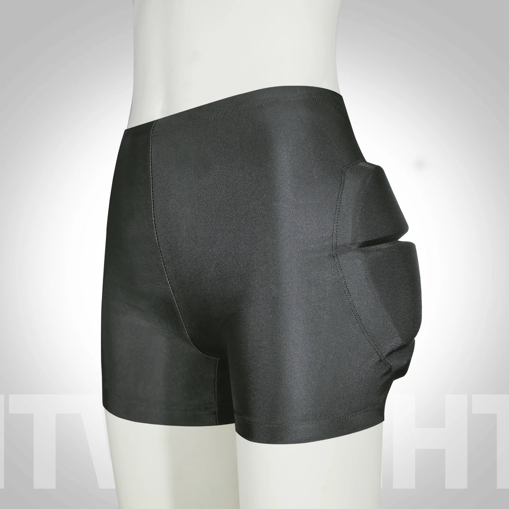 Padded Protective Shorts – 3D Hip and Tailbone Shield for Kids Skiing Skating