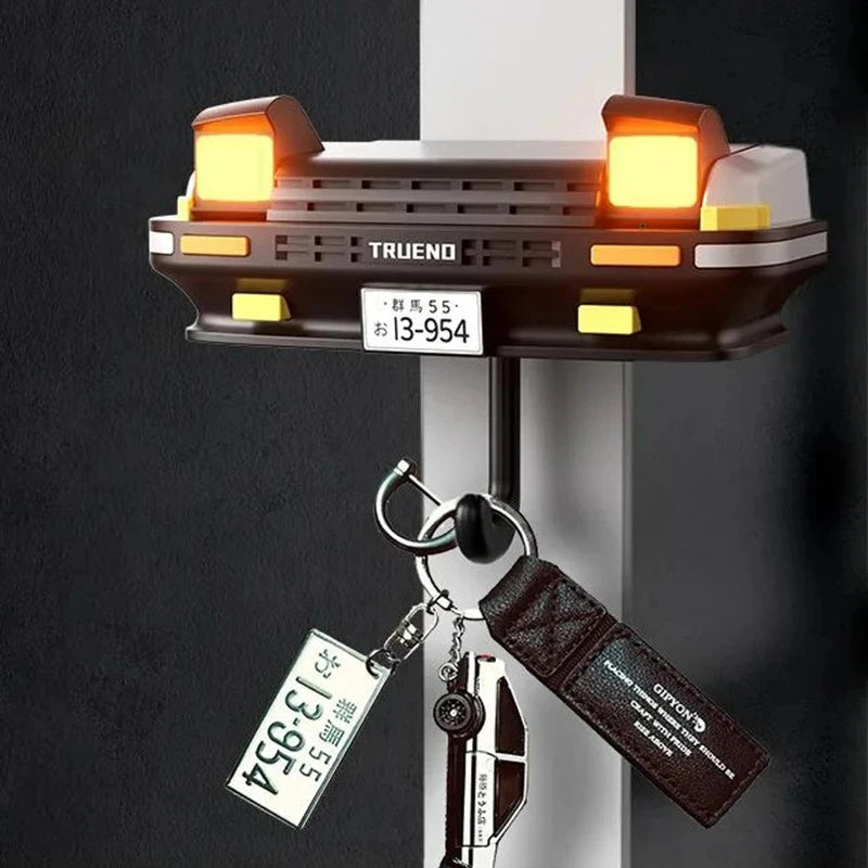 AE86 Headlight Wall Key Holder – Automotive Decorative Hook for Car Enthusiasts