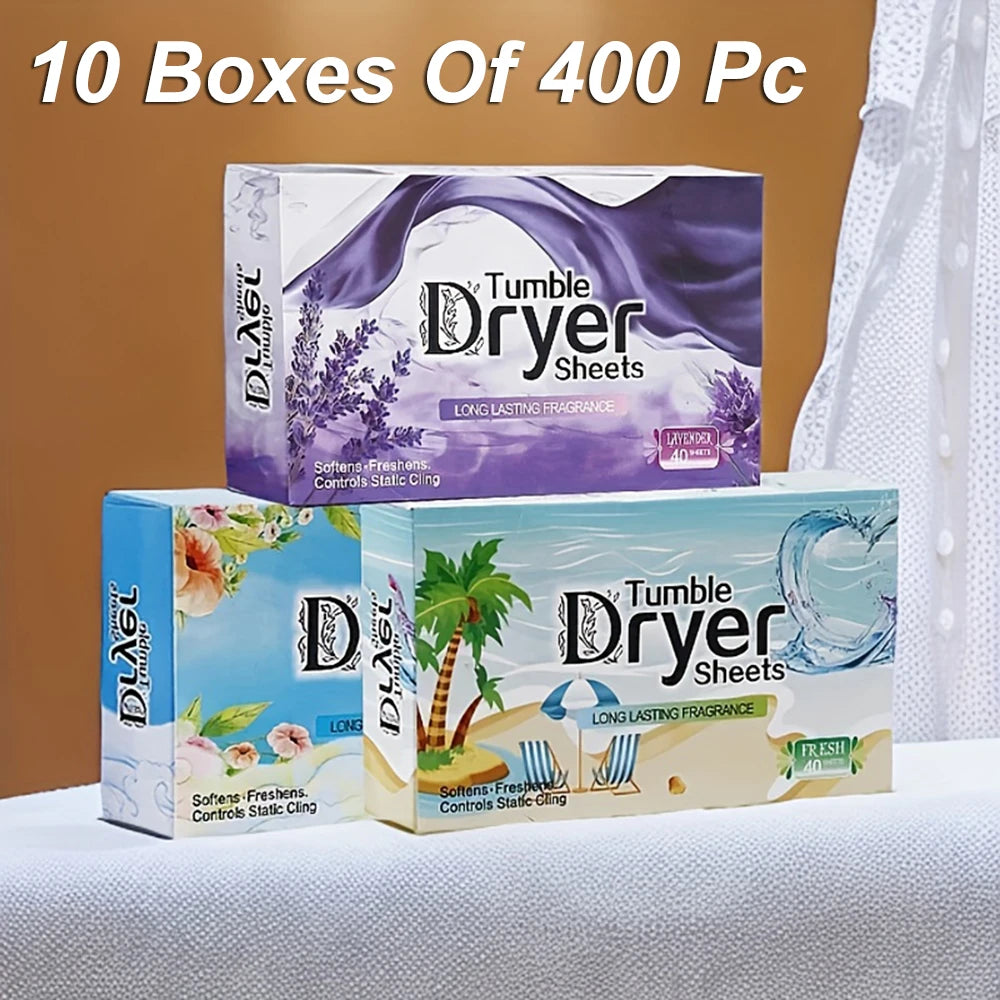 Tumble Dryer Sheets – Long-Lasting Fragrance for Static Reduction Laundry