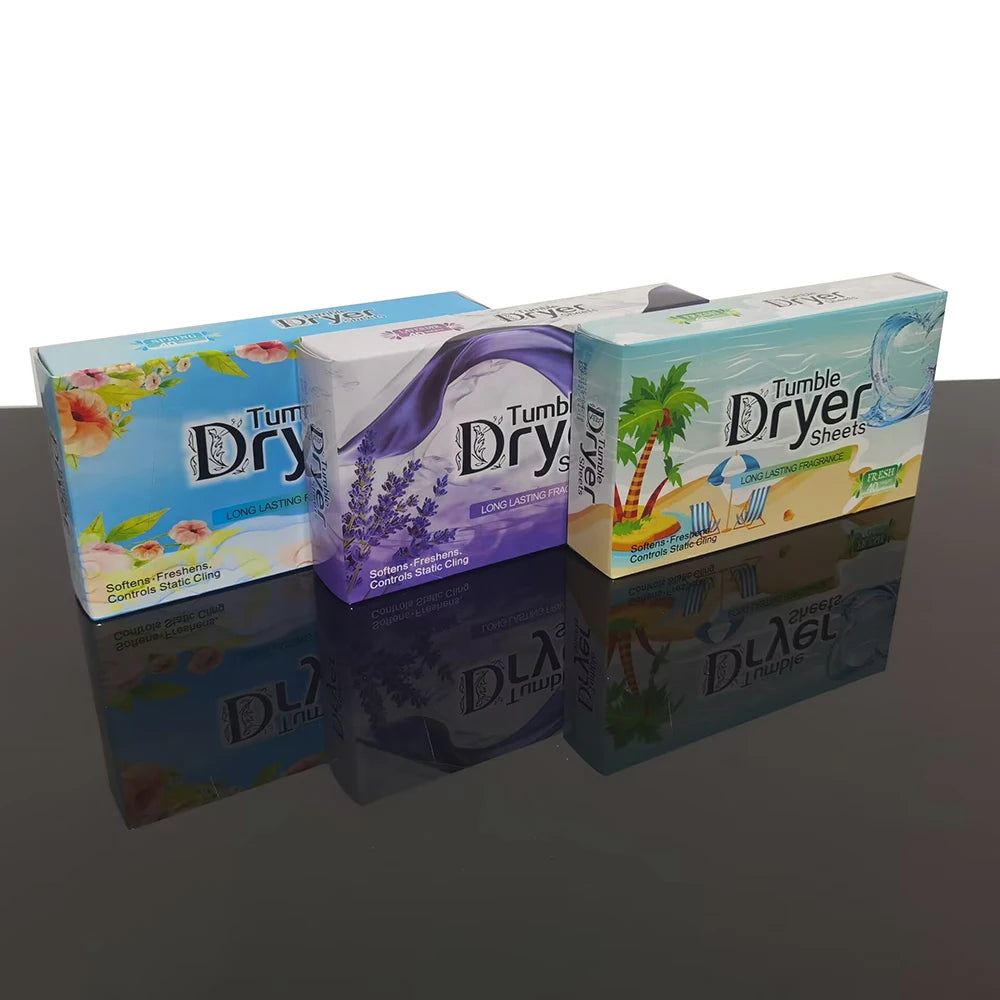 Tumble Dryer Sheets – Long-Lasting Fragrance for Static Reduction Laundry