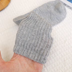 Knitted Mid-Tube Socks – Soft Vintage Cotton for Sports and Leisure