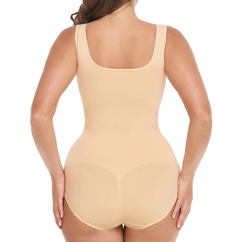 Tummy Control Shapewear Bodysuit – Invisible Slimming Underwear for Daily Wear
