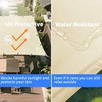 Waterproof Sun Shade Sail – UV Block Canopy for Garden Patio and Camping