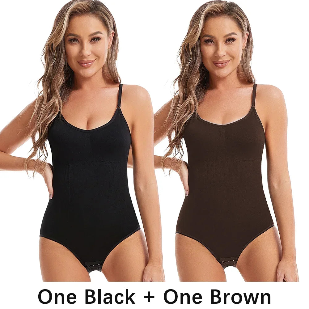 Seamless Body Shaper Bodysuit – Slimming Butt Lifter for Women