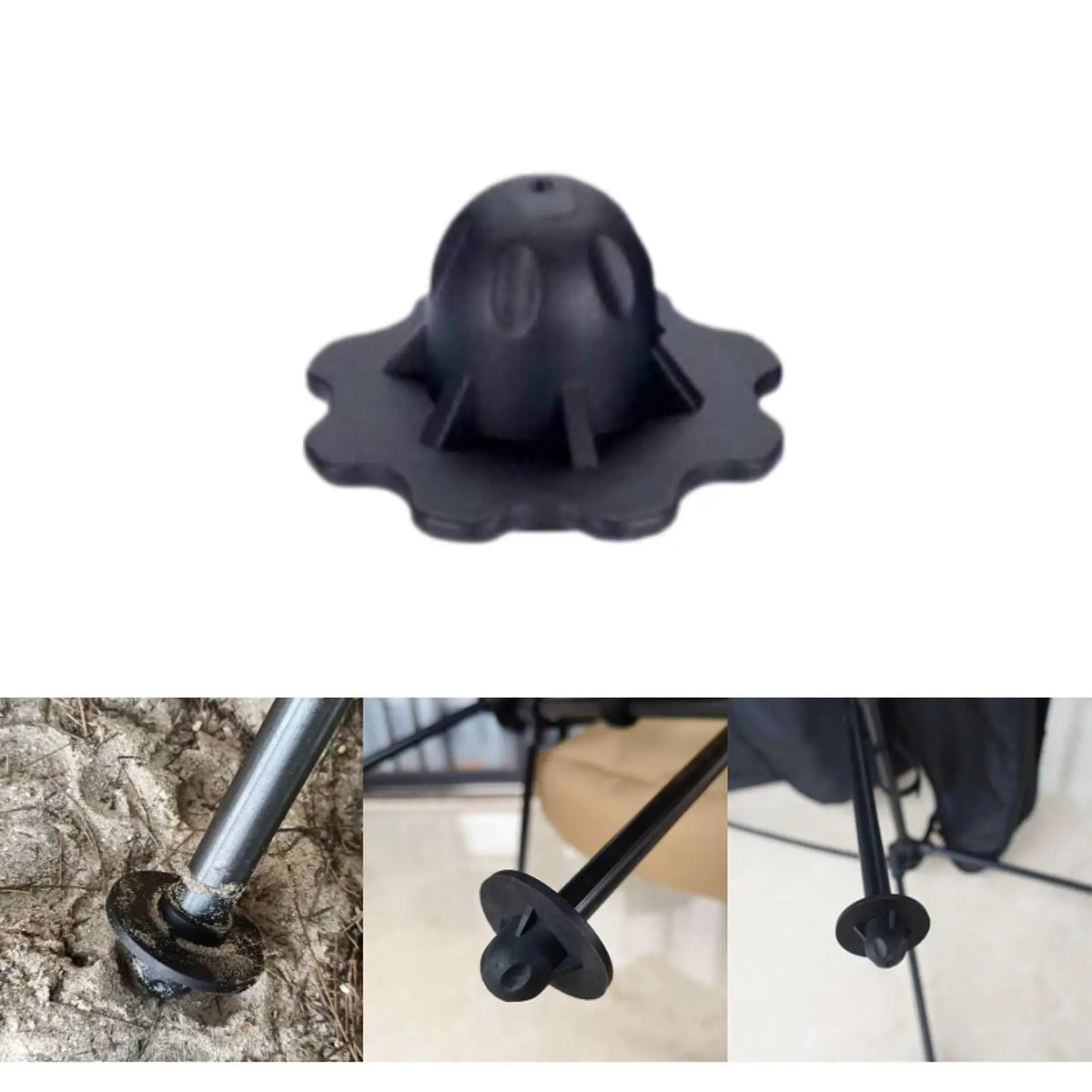 Furniture Foot Covers – Anti-Slip Rubber Caps for Camping Chairs