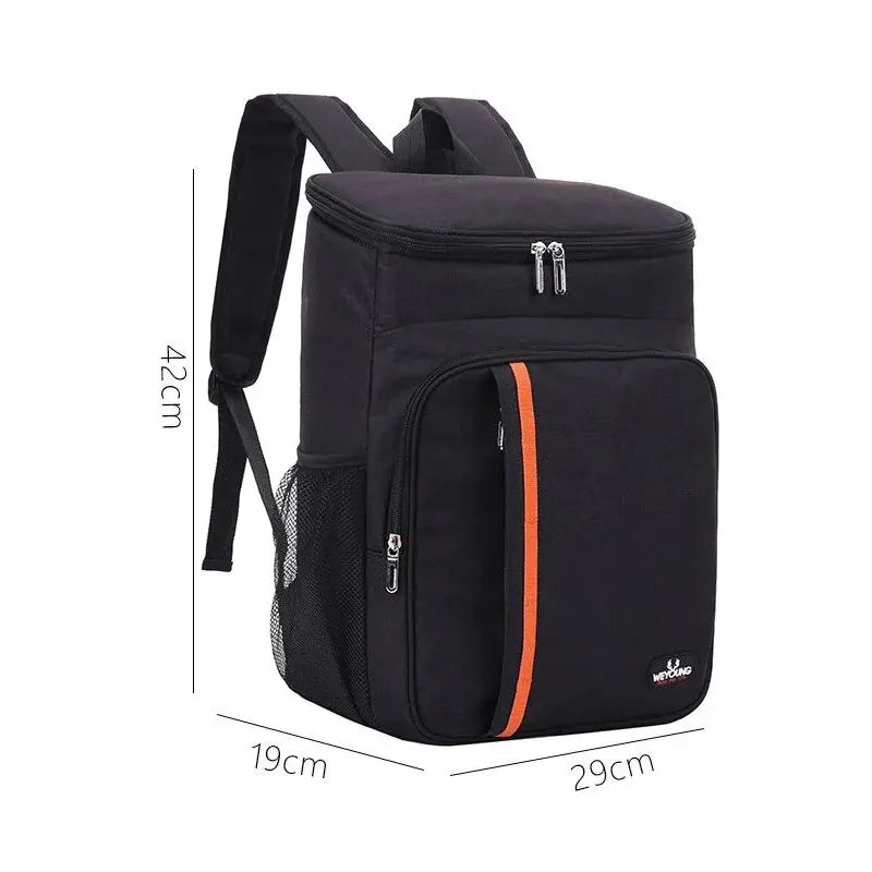 Insulated Cooler Backpack – Leakproof Soft Bag for Outdoor Picnic Travel