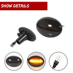 Amber LED Fender Side Marker Lights – Turn Signal Lamp for Mini Cooper R55-R59