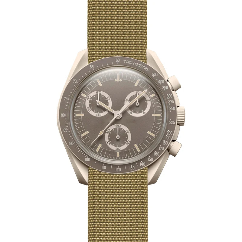 20mm Nylon Watch Strap – Durable Sport Bracelet for Swatch x Omega MoonSwatch