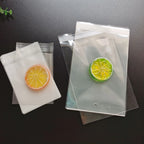 Matte Transparent Cellophane Bags – Self Sealing Pouches for Cookies and Jewelry