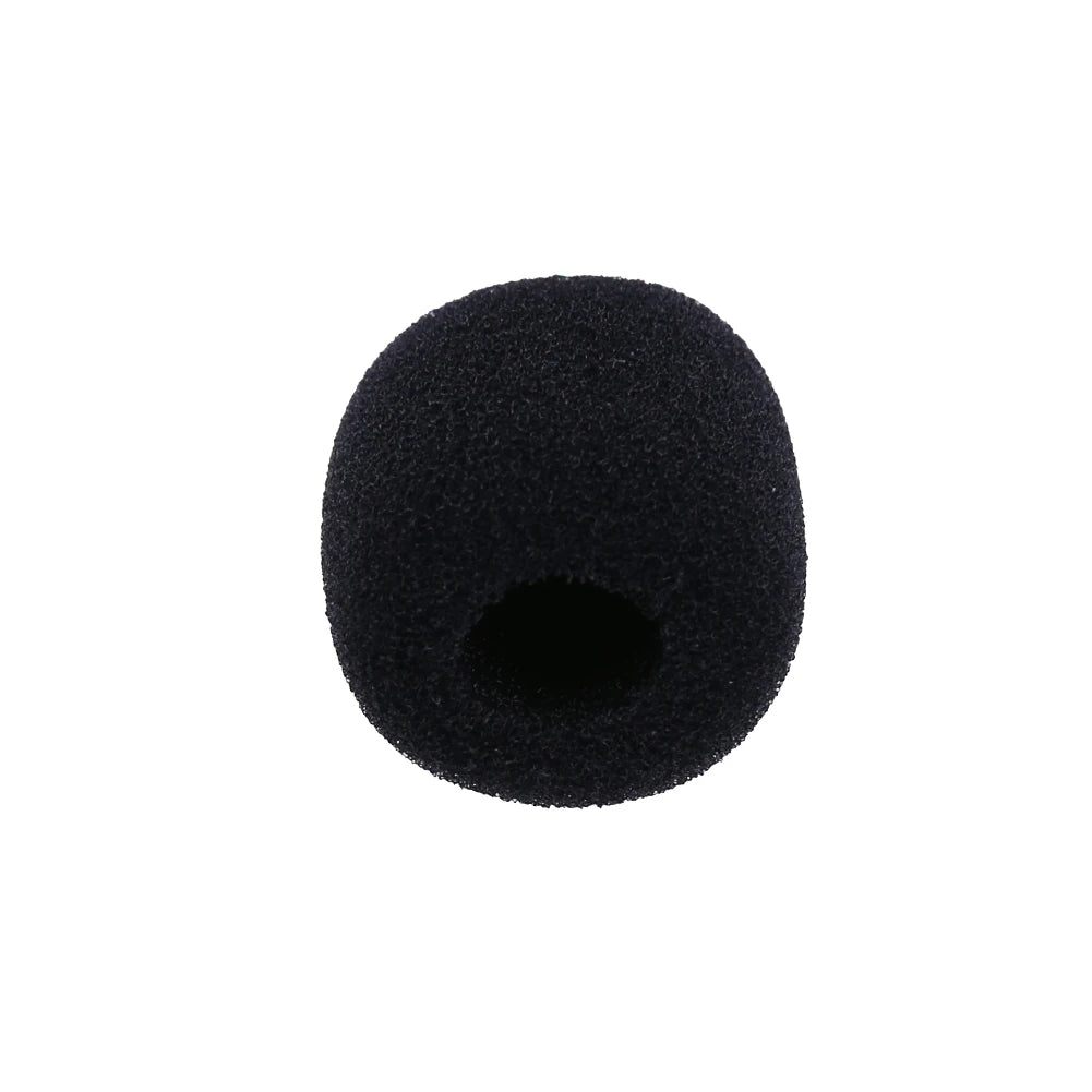 Soft Elastic Sponge Microphone Covers – Foam Windscreens for Headset Mics