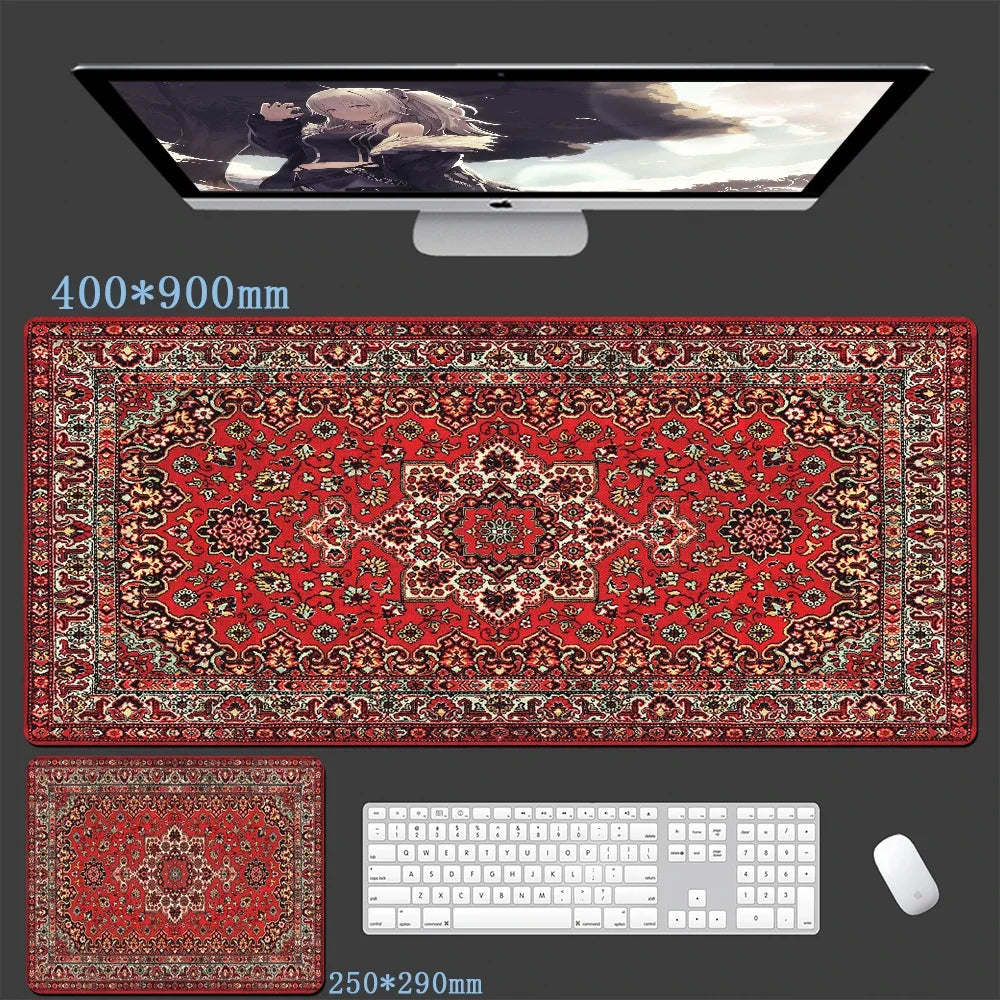 Persian Carpet Mouse Pad – Large XXL Rug for Office Desk and Gaming Setup