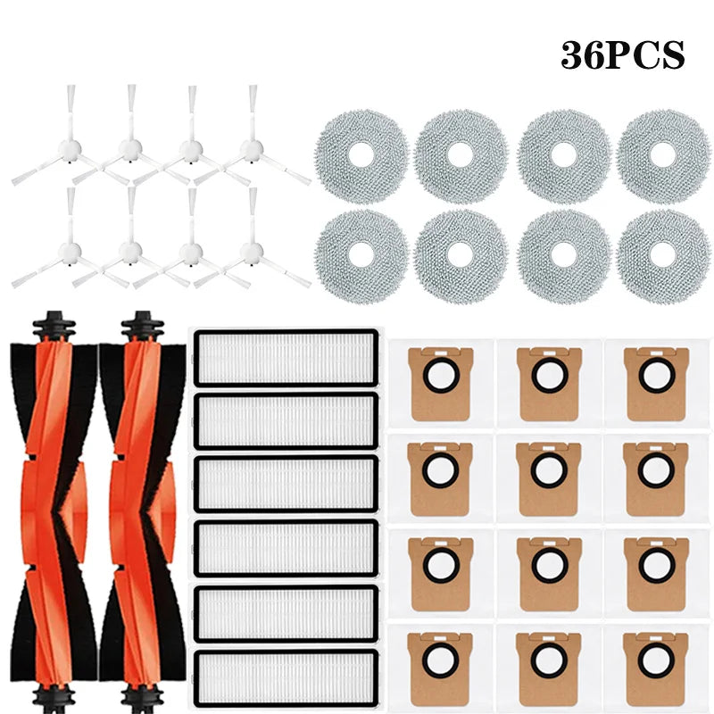 Vacuum Replacement Parts – Brushes and Filters for Xiaomi Robot X20 Plus