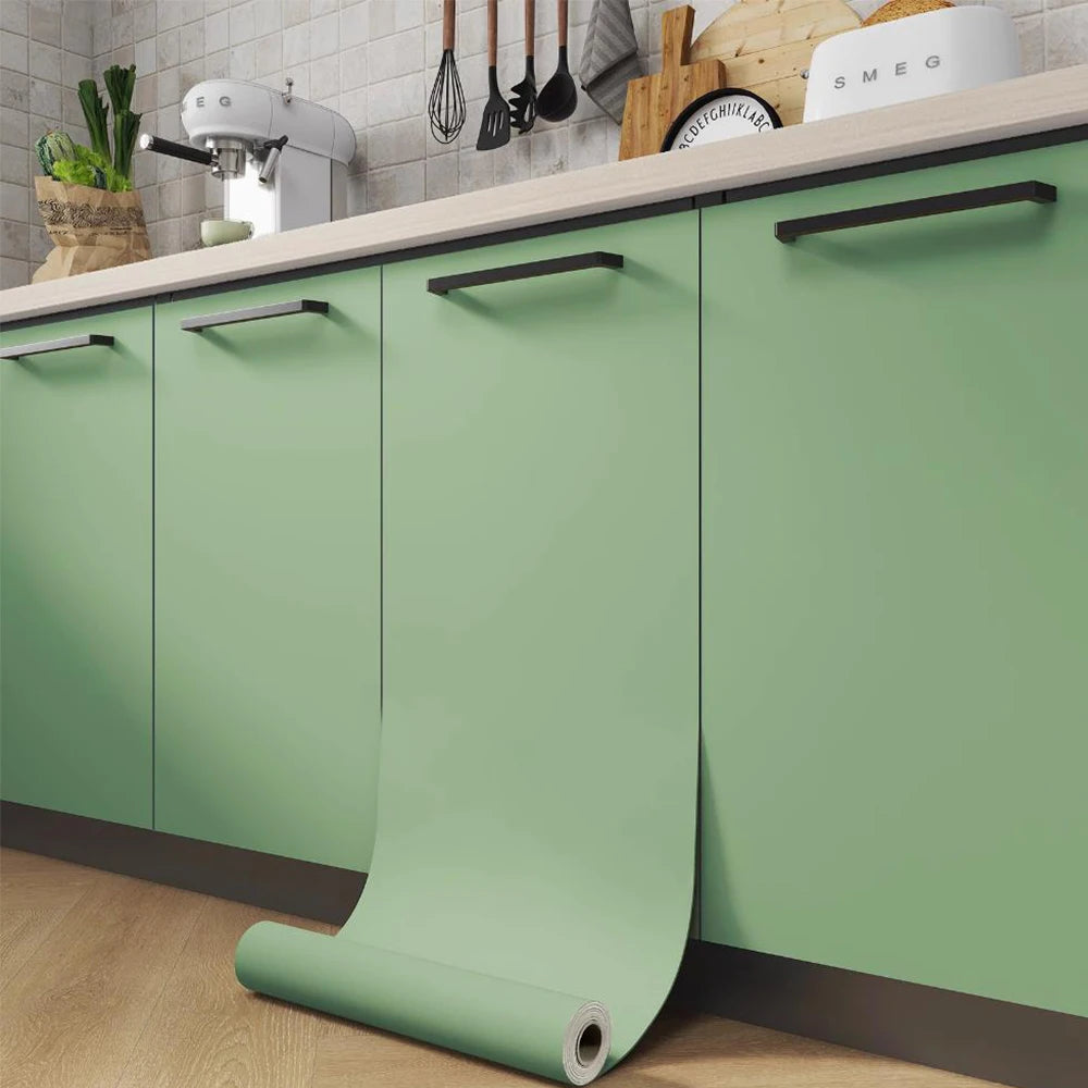 Self-Adhesive Vinyl Wallpaper – Waterproof Film for Kitchen and Bathroom Decor