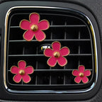 Flower Car Vent Diffuser – Cute Aromatherapy Clip for Auto Air Freshener