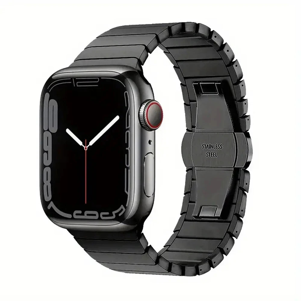 Titanium Apple Watch Band – Metal Replacement Strap for Series 1-10 and Ultra