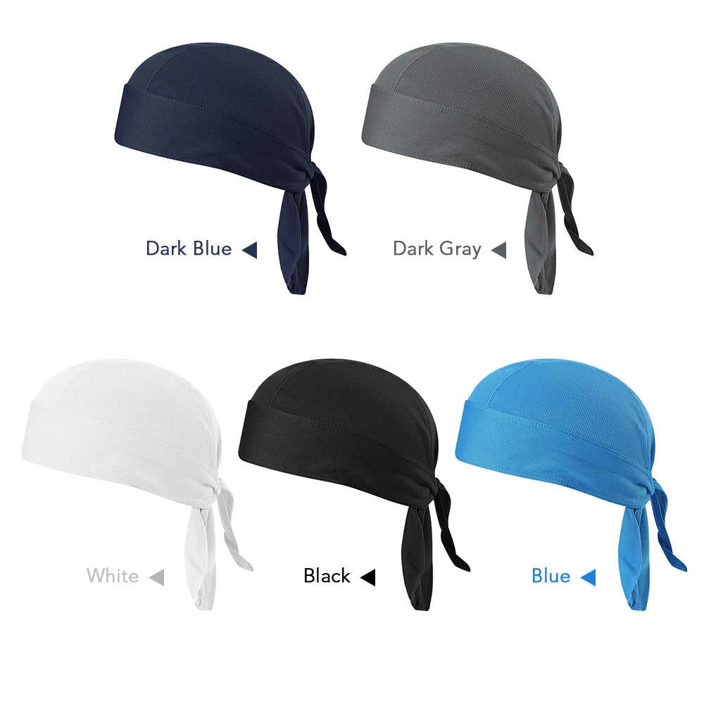 Sweat-Wicking Cycling Cap – Quick-Dry Sun Protection for Outdoor Sports