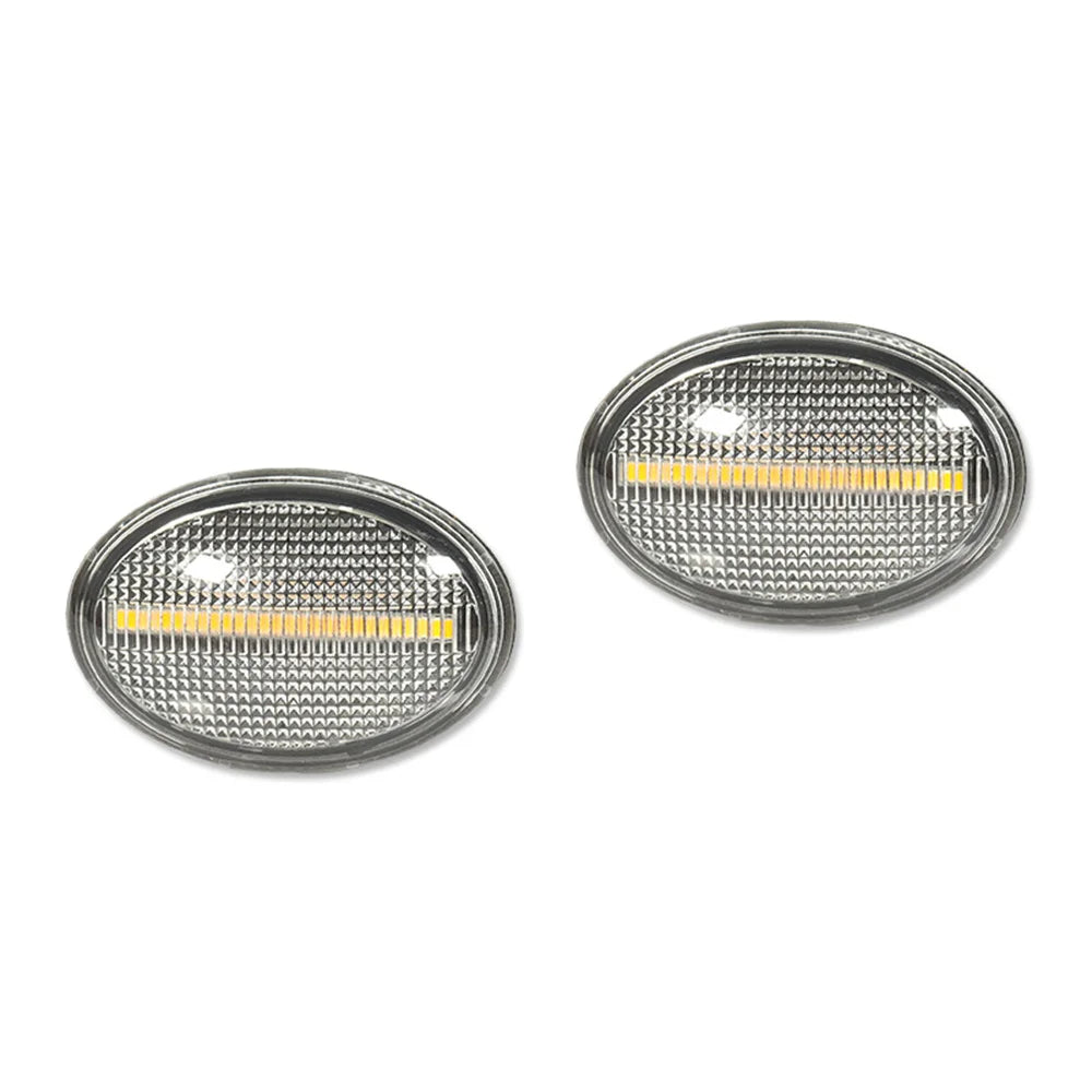 Amber LED Fender Side Marker Lights – Turn Signal Lamp for Mini Cooper R55-R59