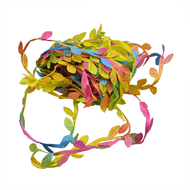Artificial Silk Leaf Vine – 10 Meter Greenery for Wedding Wreath Decor