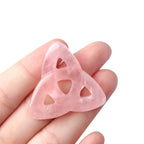 Celtic Knot Crystal Ornament – Amethyst Stone Decor for Reiki Healing