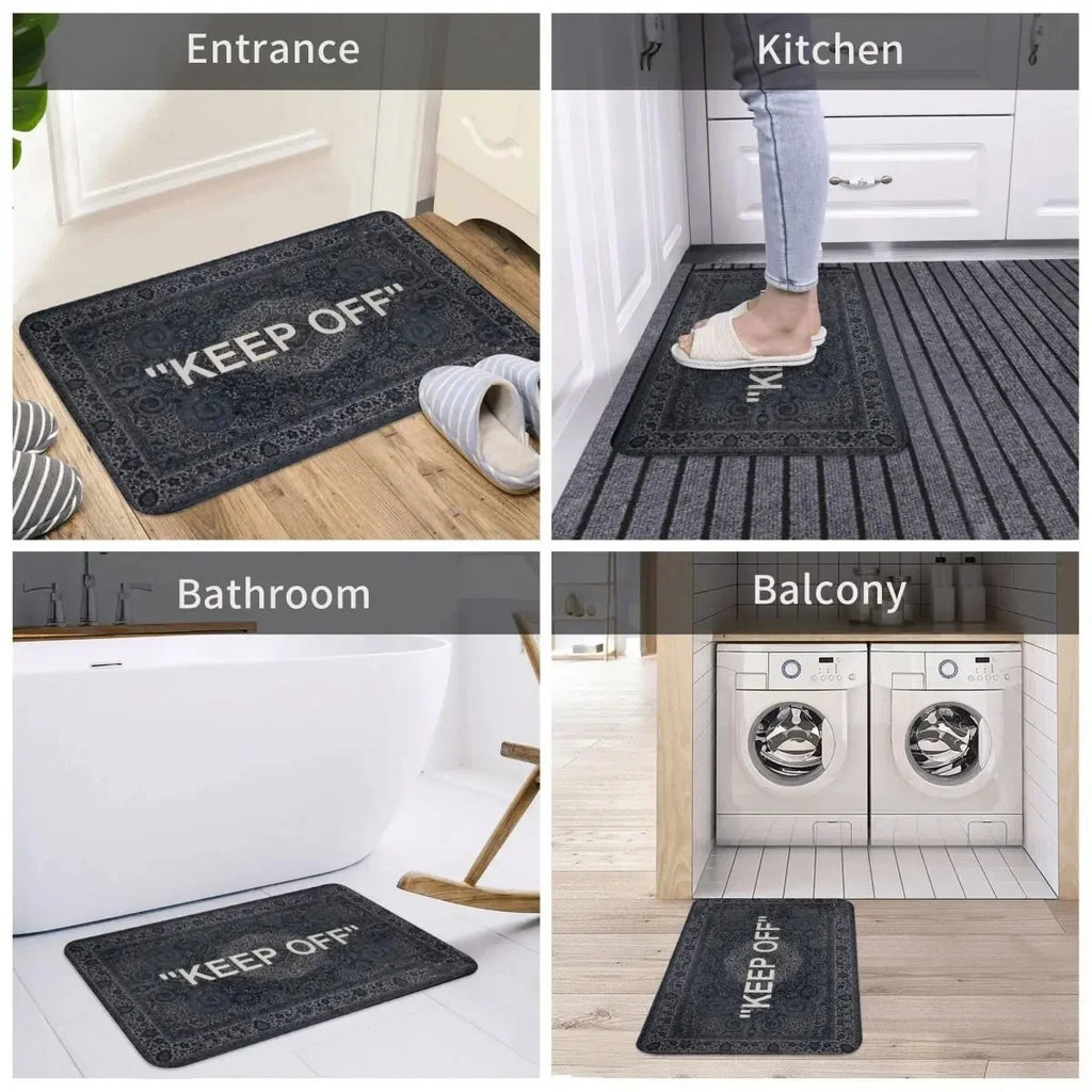Non-Slip Floor Mat – Decorative Rug for Living Room Entrance and Hallway