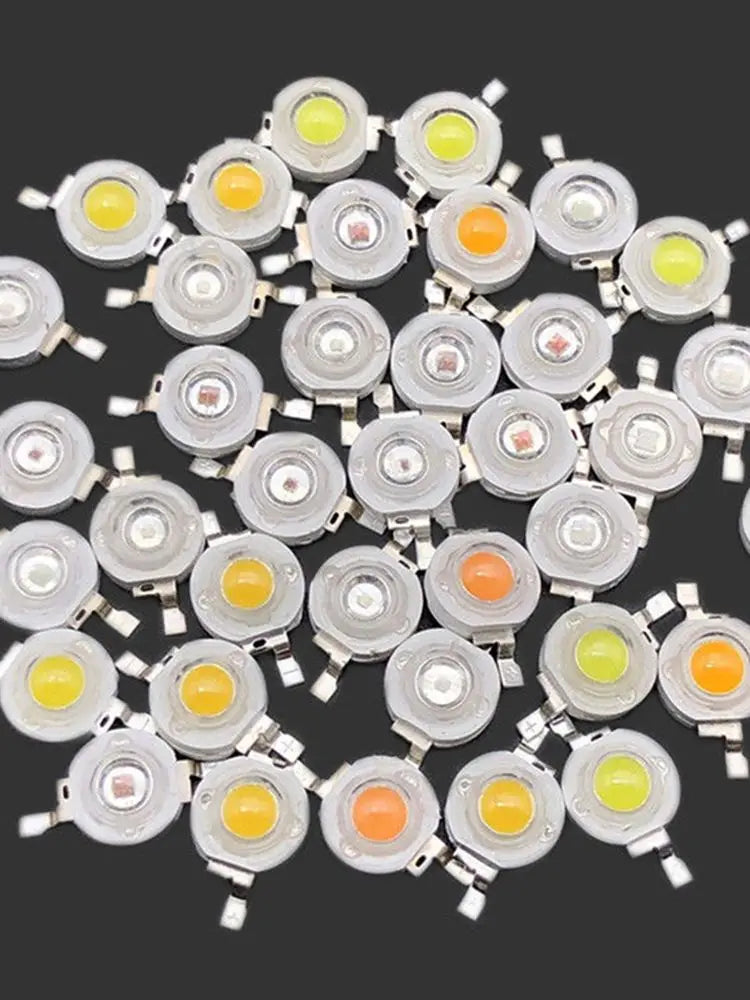 High Power COB LED Chip Bulbs – Multi-Color Lighting for DIY Electronics