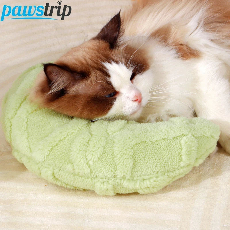 U-Shaped Plush Pet Pillow – Soft Neck Support for Cats and Dogs