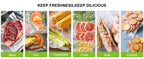 Embossed Vacuum Sealer Bags – Food Preservation Rolls for Sous Vide Cooking