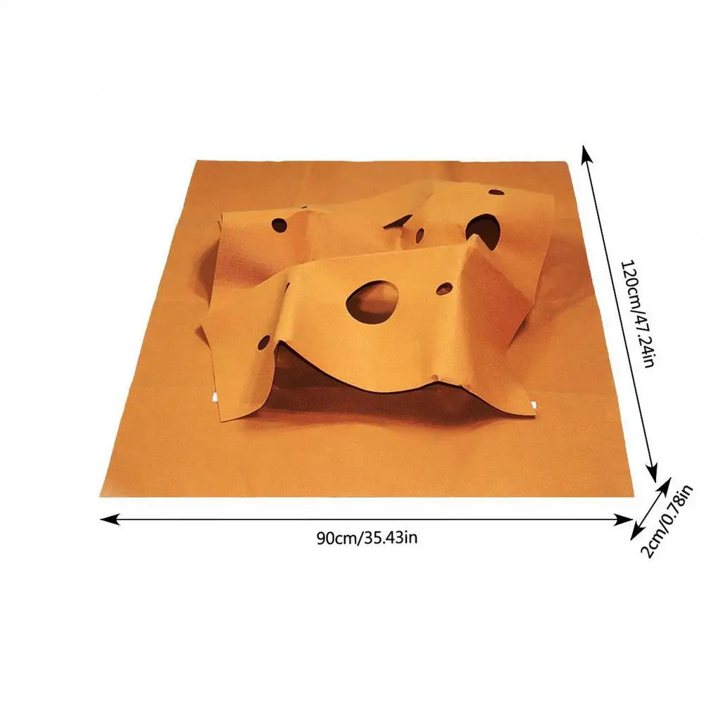 Interactive Cat Tunnel Mat – Foldable Enrichment Toy for Indoor Kitten Play
