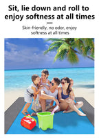 Waterproof Sandproof Beach Blanket – 200x210cm Picnic Mat for Camping and Hiking