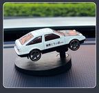 Drifting Car Dashboard Ornament – Swinging Model for Racing Enthusiasts