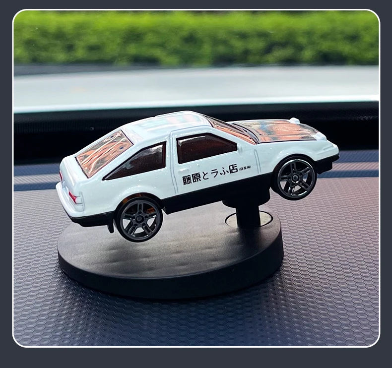 Drifting Car Dashboard Ornament – Swinging Model for Racing Enthusiasts