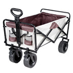 Collapsible Utility Wagon – Heavy Duty Folding Cart for Beach and Camping