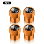 Metal Car Tire Valve Stem Caps – Automotive Accessory for Alfa Romeo Models