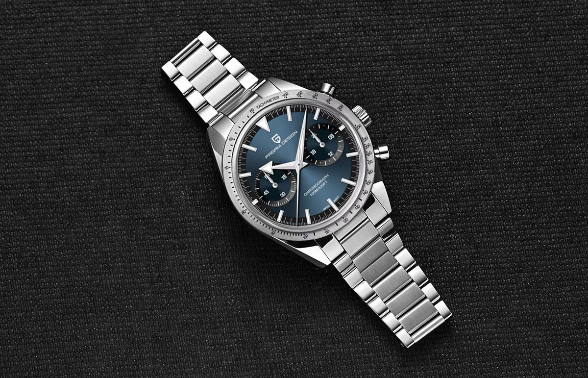 Pagani Design Moon Chronograph – Retro Sports Quartz Watch for Men