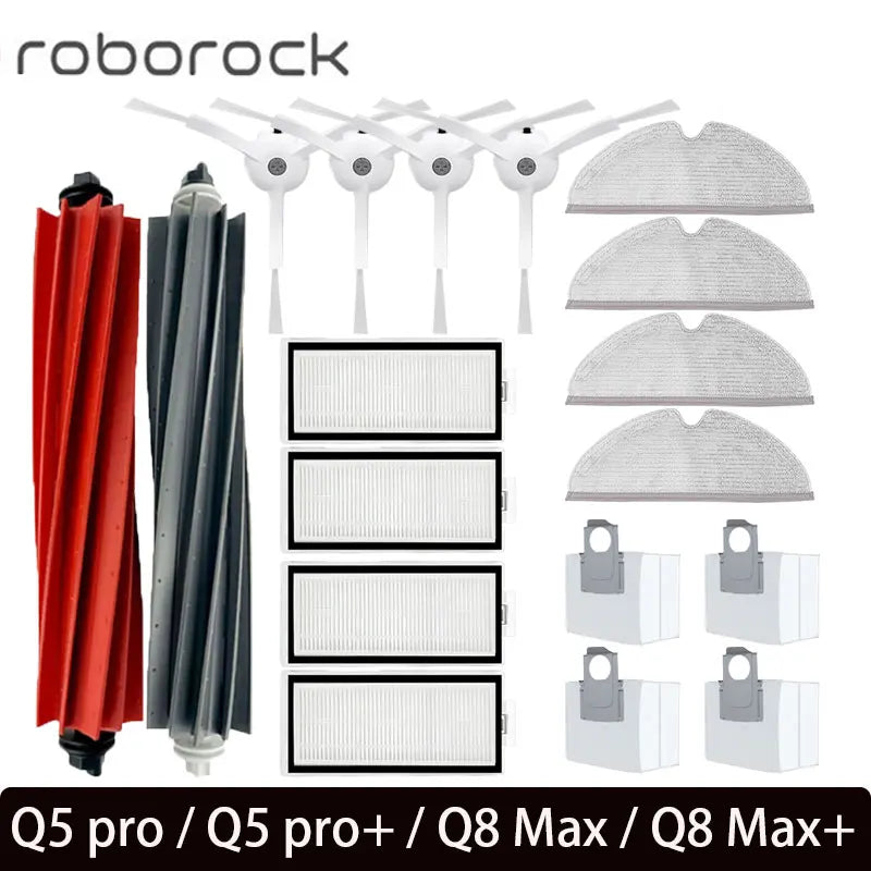 Replacement Vacuum Accessories – Brushes and Filters for Roborock Q Series