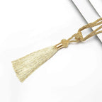 Handmade Tassel Curtain Tieback – Decorative Drapery Holdback for Home Decor