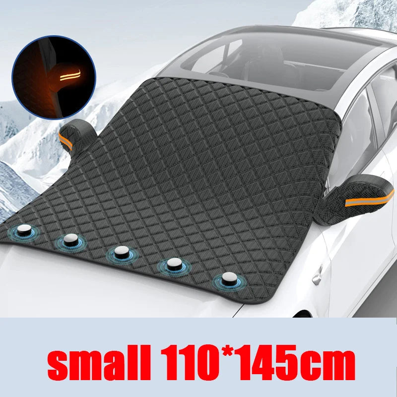 Magnetic Windshield Cover – Waterproof Sun and Snow Shade for Car Protection