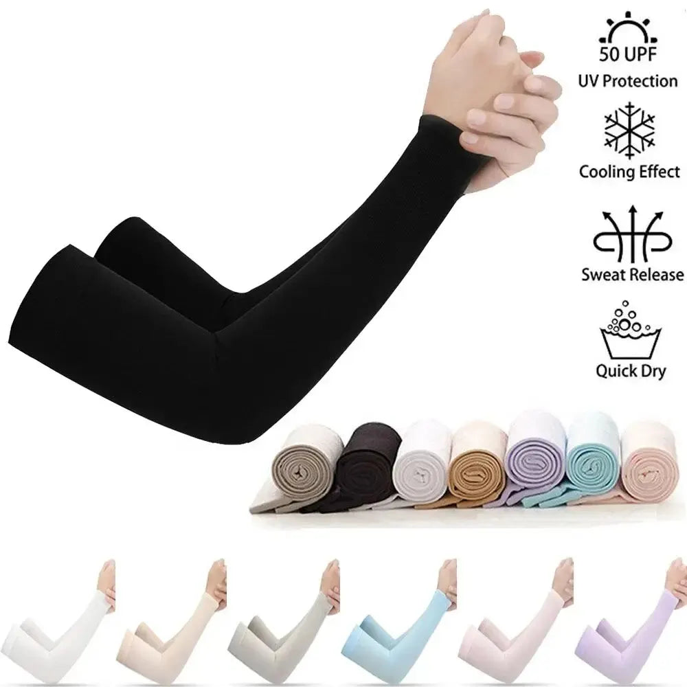 UV Protection Arm Sleeves – Cooling Sports Guards for Outdoor Activities