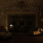 Luminous Star Wall Stickers – Glow in the Dark Vinyl Decor for Kids Rooms