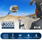 Motorcycle Bluetooth Helmet Intercom – Wireless Headset for Group Riding