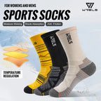 Merino Wool Hiking Socks – Lightweight Mid-Calf Performance for Outdoor Sports
