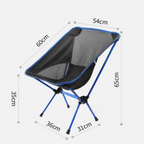 Folding Moon Chair – Lightweight Aluminum Portable Chair for Camping