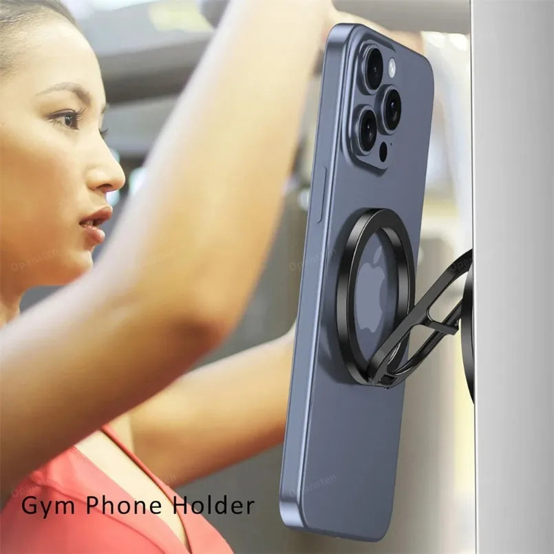 Magnetic Phone Ring Holder – Double-Sided Kickstand for MagSafe iPhone