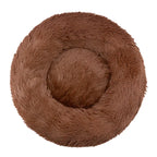 Plush Round Pet Bed – Soft Warm Nest for Large and Medium Dogs or Cats